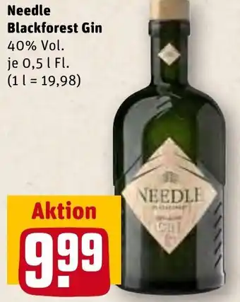 REWE Center Needle Blackforest Gin 0,5 L Fl. Angebot