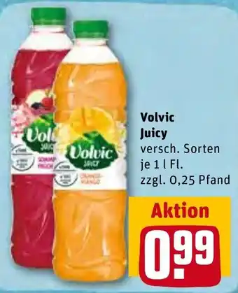 REWE Center Volvic Juicy 1 L Fl. Angebot