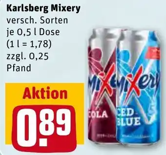 REWE Center Karlsberg Mixery 0,5 L Dose Angebot
