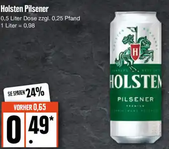 Edeka Holsten Pilsener 0,5 Liter Dose Angebot