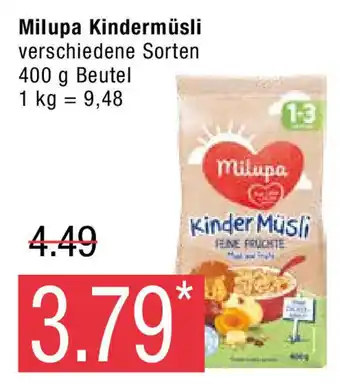 Marktkauf Milupa Kindermusli 400g Angebot