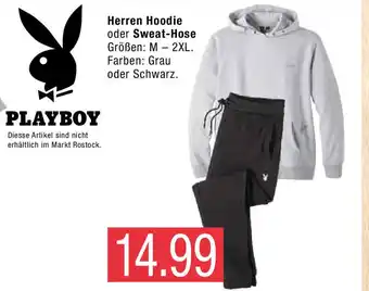 Marktkauf PlayBoy Herren Hoodie o. Sweat-Hose M-2XL Angebot