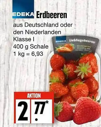 Edeka Frischemarkt Erdbeeren Angebot