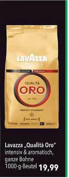 CITTI Markt Lavazza „qualità Oro“ Angebot