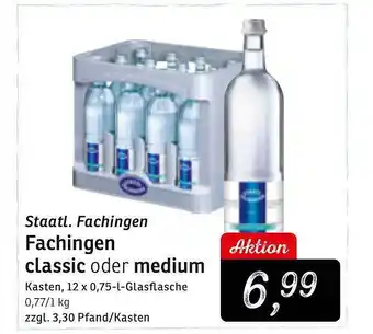 KONSUM Staatl. Fachingen Fachingen Classic Oder Medium Angebot