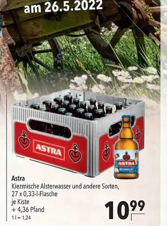 CITTI Markt Astra Kiezmische Alsterwasser Und Andere Sorten Angebot