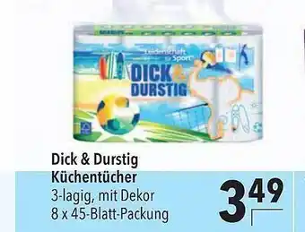 CITTI Markt Dick & Durstig Küchentücher Angebot