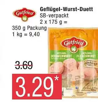 Marktkauf Gutfried Geflügel-wurst-duett Angebot