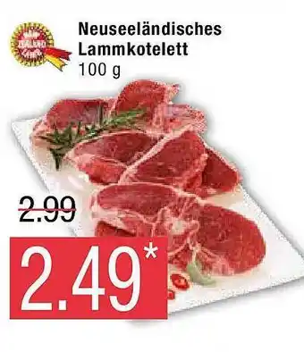 Marktkauf Neuseeländisches Lammkotelett Angebot