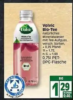 Edeka Volvic Bio-tee Angebot