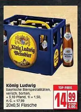 Edeka König Ludwig Angebot