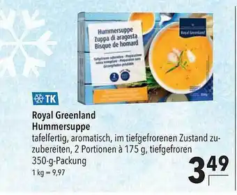 CITTI Markt Royal Greenland Hummersuppe Angebot