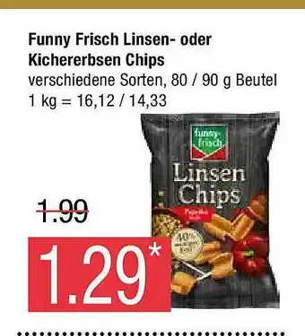 Marktkauf Funny Frisch Linsen- Oder Kichererbsen Chips Angebot