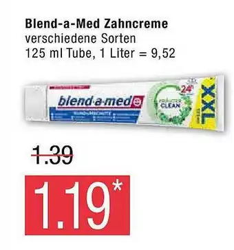 Marktkauf Blend-a-med Zahncreme Angebot