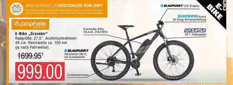 Marktkauf Prophete E-bike „graveler“ Angebot