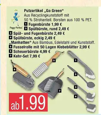 Marktkauf Putzartikel „go Green“ Angebot