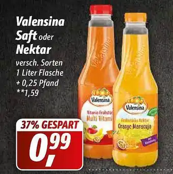 Simmel Valensina Saft Oder Nektar Angebot