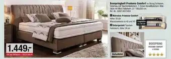 Opti Wohnwelt Boxspringbett Prodomo Comfort Angebot