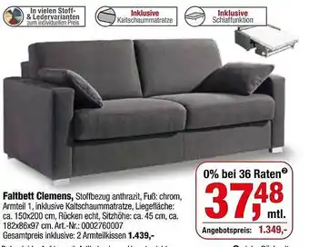 Opti Wohnwelt Faltbett Clemens Angebot