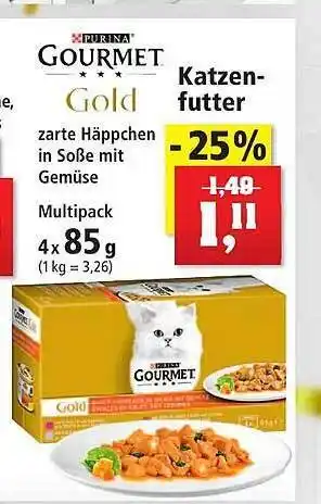 Thomas Philipps Gourmet Gold Katzenfutter Angebot