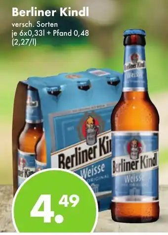 Trink und Spare Berliner Kindl 6*330ml Angebot