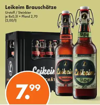 Trink und Spare Leikeim Brauschatze 8*500ml Angebot