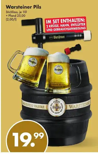 Trink und Spare Warsteiner Pils 10L Angebot