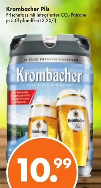 Trink und Spare Krombacher Pils 5L Angebot