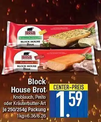 E-Center Block House Brot Angebot