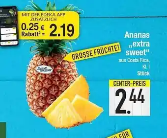 E-Center Ananas „extra Sweet” Angebot