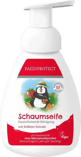 dm drogerie Paediprotect schaumseife erdbeere Angebot