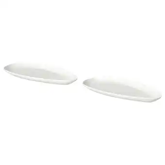 IKEA Fröjdefull servierplatte weiß 23x11 cm Angebot