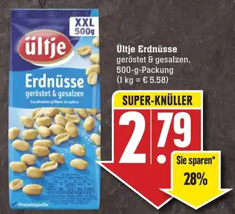 Edeka Neukauf Ültje Erdnüsse 500 g Packung Angebot