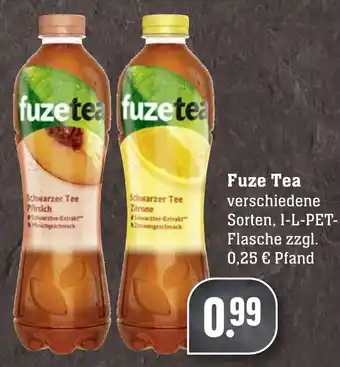 Edeka Neukauf Fuze Tea 1 L PET Flasche Angebot