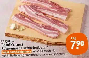 tegut tegut... LandPrimus Schweinebauchscheiben 1 kg Angebot