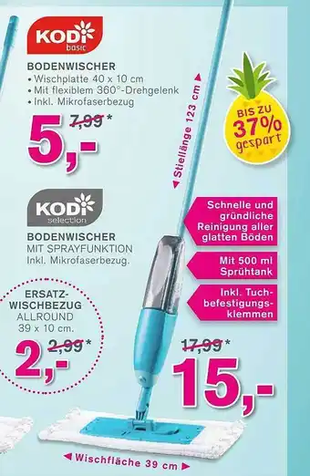 KODi Bodenwischer Kodi Angebot