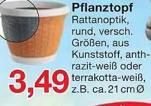 Jawoll Pflanztopf Angebot