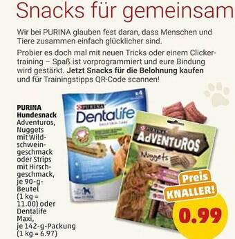 PENNY Purina Hundesnacks Angebot