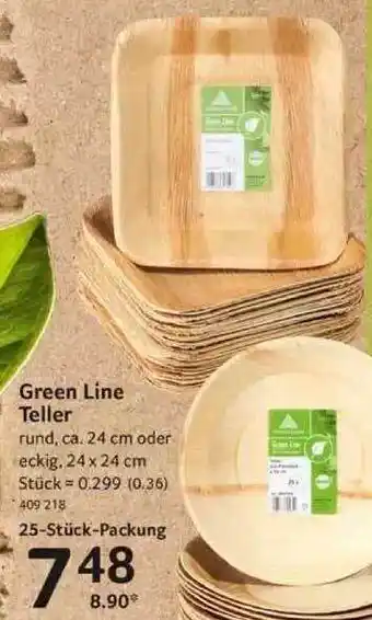 Selgros Green Line Teller Angebot