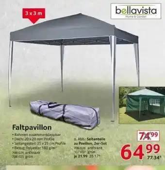 Selgros Bellavista Faltpavillon Angebot