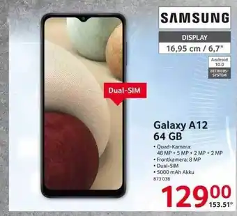 Selgros Samsung Galaxy A12 64gb Angebot