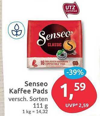 Budni Senseo Kaffee Pads Angebot