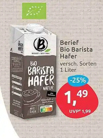 Budni Berief Bio Barista Hafer Angebot