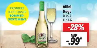 Lidl Allini Hugo Angebot