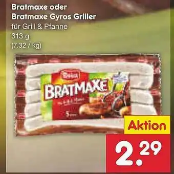 Netto Marken-Discount Bratmaxe Oder Bratmaxe Gyros Griller Angebot