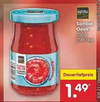 Netto Marken-Discount Sambal Oelek Angebot