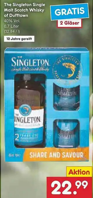 Netto Marken-Discount The Singleton Single Malt Scotch Whisky Of Dufftown Angebot