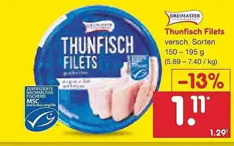 Netto Marken-Discount Thunfisch Filets Angebot