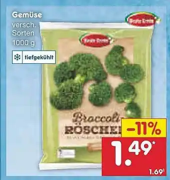 Netto Marken-Discount Braccoli Röschen Gemüse Angebot