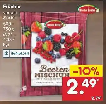 Netto Marken-Discount Beeren Mischung Früchte Angebot